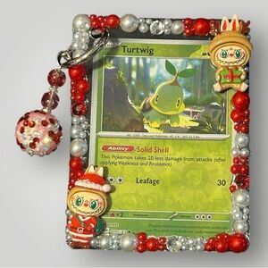 Handmade Decoden Frame with Pokemon Card